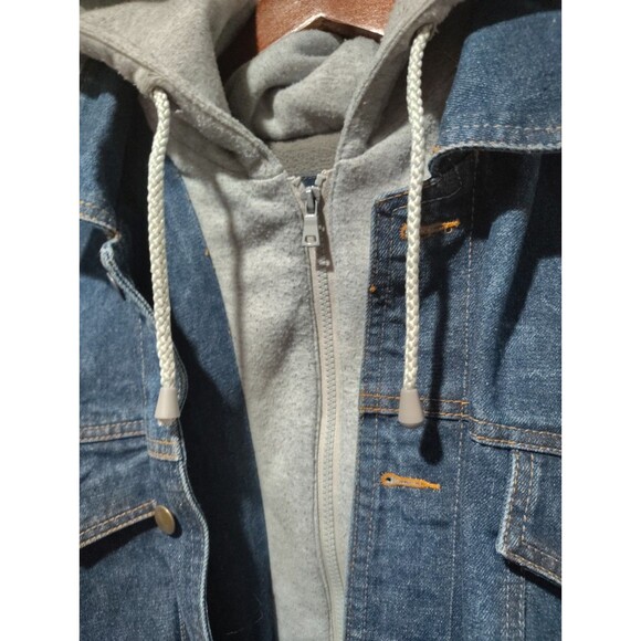 N 40 Gear Jean Jacket Insulated Hooded Mens 4X Outdoor Lodge Heavy-duty Winter - Picture 3 of 11